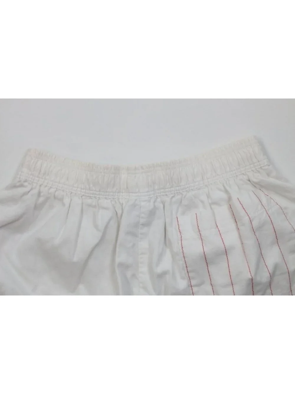 Vintage 90s Streetwear Mens Large Striped Color Block Above Knee Shorts USA
